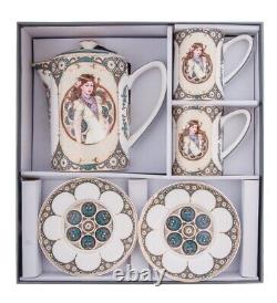 Tea set Gabriella (For Two) With An Italian Touch In Antique Style 5 Pieces