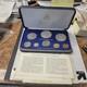 The 1976 Proof Coinage Of Barbados 8 Coin Set. Two Silver Coins. Franklin Mint