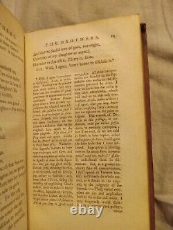 The Comedies Of Terence George Colman 1768 two vol set 2nd edition