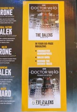 The Daleks Parliment Set Two by Eaglemoss. New in box with magazine N212