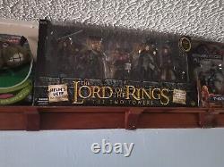 The Lord Of The Rings Action Figures Kings Of Middle Earth Set AND Two Towers Se
