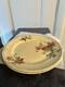 The Sebring Pottery Go. 1920's Golden Maize Poppy Plates Set Two Luncheon Plates