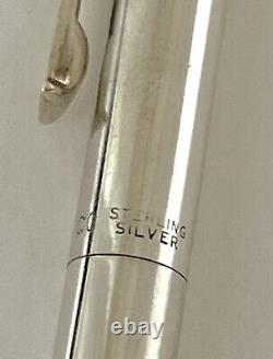 Tiffany & Co. Sterling Silver 925 Cover T-Clip Ballpoint Two Pen Set