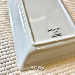 Tiffany & Co. Vide Poche Color Block Tray 13496 20cm Rectangle Plate withBox New