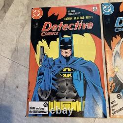 Todd Mcfarlane Batman Year Two Lot, Complete Set with1-4, Detective 575-578