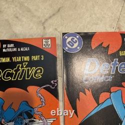Todd Mcfarlane Batman Year Two Lot, Complete Set with1-4, Detective 575-578