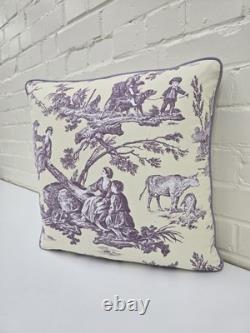 Toile Proposals Fabric Collection -s Set Of Two Cushion Covers