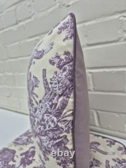 Toile Proposals Fabric Collection -s Set Of Two Cushion Covers