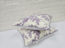 Toile Proposals Fabric Collection -s Set Of Two Cushion Covers Toile Proposals Fabric Collection -s Set Of Two Cushion Covers