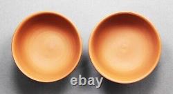 Tokoname Shudei Two Teacups set by Gisui, #gisui 91 D64H37mm, 50ml