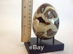 Top Quality Set Of Two Hollow Septarian Nodule Eggs from Utah 50 % Off Sale