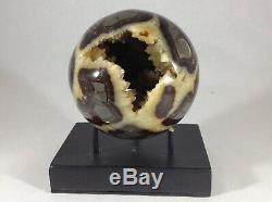 Top Quality Set Of Two Hollow Septarian Nodule Sphere from Ut