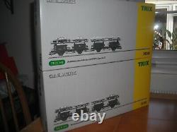 Trix DAS WERK DB Autotransporter Wagons (two sets)