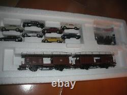 Trix DAS WERK DB Autotransporter Wagons (two sets)