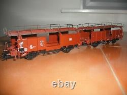 Trix DAS WERK DB Autotransporter Wagons (two sets)