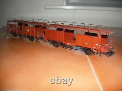 Trix DAS WERK DB Autotransporter Wagons (two sets)