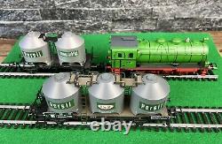 Trix HO/H0 21217 Henkel Train Set Steam Locomotive Plus Two Tank Wagons