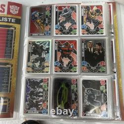 Troops Cards Starwars, Football And Transformers Trading Cards Two Booklets