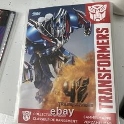 Troops Cards Starwars, Football And Transformers Trading Cards Two Booklets