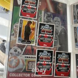Troops Cards Starwars, Football And Transformers Trading Cards Two Booklets