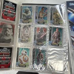 Troops Cards Starwars, Football And Transformers Trading Cards Two Booklets