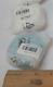 Tupperware S&p Round Salt Pepper Shakers Set Of Two Mint Green & White New
