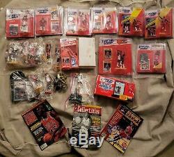 Two Complete Michael Jordan Starting Lineup Collection sets +Extras SLU BULLS