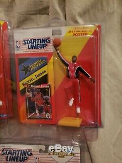 Two Complete Michael Jordan Starting Lineup Collection sets +Extras SLU BULLS