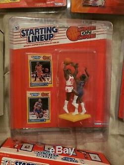 Two Complete Michael Jordan Starting Lineup Collection sets +Extras SLU BULLS