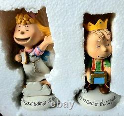 Two Hallmark Gallery Peanuts Gang NATIVITY Sets / Accessories 2012 New in Boxes