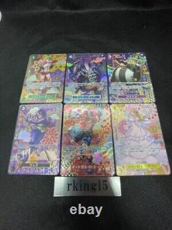 Two Legends SP parallel Complete set of 6 Special ONE PIECE Card Game Japanese