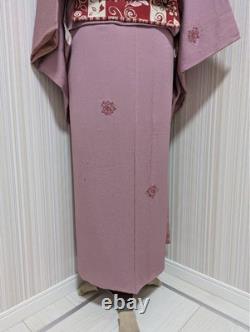 Two-Part Kimono With Obi Silk Set