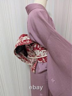 Two-Part Kimono With Obi Silk Set