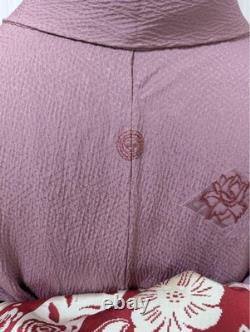 Two-Part Kimono With Obi Silk Set