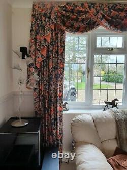 Two Sets Of Full Length Curtain Swags & Tails Plus Freebies On Collection