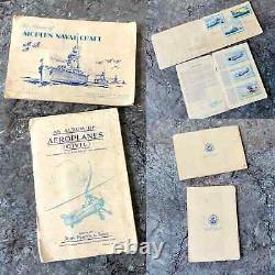 Two Sets of John Player Cigarette Card Books Modern Naval Craft/Civil Aeroplanes