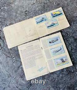 Two Sets of John Player Cigarette Card Books Modern Naval Craft/Civil Aeroplanes