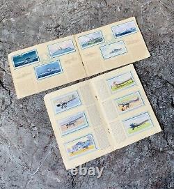 Two Sets of John Player Cigarette Card Books Modern Naval Craft/Civil Aeroplanes