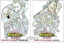 Two books set (character edition action edition) My Hero Academia the Movie