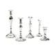 Two's Company 1926 Silver Soiree Candlesticks Holder Set Of 5