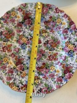 Two's Company CHINTZ Plates Collection Wall Or Serve Set Of 6