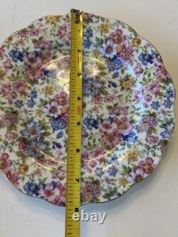Two's Company CHINTZ Plates Collection Wall Or Serve Set Of 6