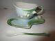 Two's Company Porcelain Lily Of The Valley Cup Saucer Spoon 3 Pc. Garden-party