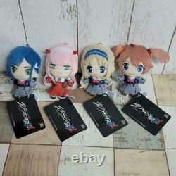 USED DARLING in the FRANXX Zero two key chain mascot Complete set Plush Doll