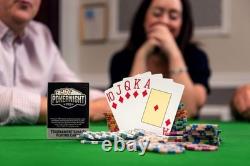 Ultimate Texas Hold'em Poker Set 500 Chips, Dealer Buttons & Aluminium Gift Box