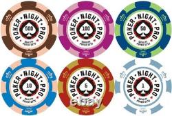 Ultimate Texas Hold'em Poker Set 500 Chips, Dealer Buttons & Aluminium Gift Box