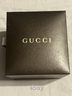 Unisex I-Gucci Collection Black Rubber Strap Watch 44 MM, YA 114-2