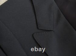VTG Europa Collection Navy 4 in 1 double breasted flat front full suit 36 R