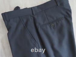 VTG Europa Collection Navy 4 in 1 double breasted flat front full suit 36 R