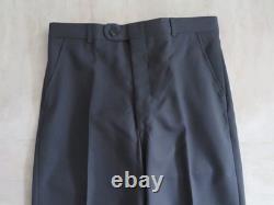 VTG Europa Collection Navy 4 in 1 double breasted flat front full suit 36 R